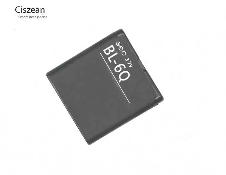 Ciszean BL-6Q / BL6Q BL 6Q 1080mAh Mobile Phone Replacement Battery For Nokia 6700 Classic 6700C E51i N82 N81 E51 5PCS/LOT | Мобильные