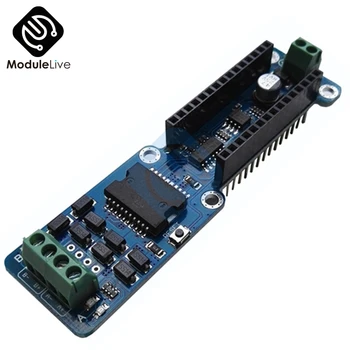 

L298P 2A DC Stepper Motor Driver Shield Dual Channel Module For Arduino Nano 3.0 IDE 5-12V Dual Channel Full H-Bridge Board