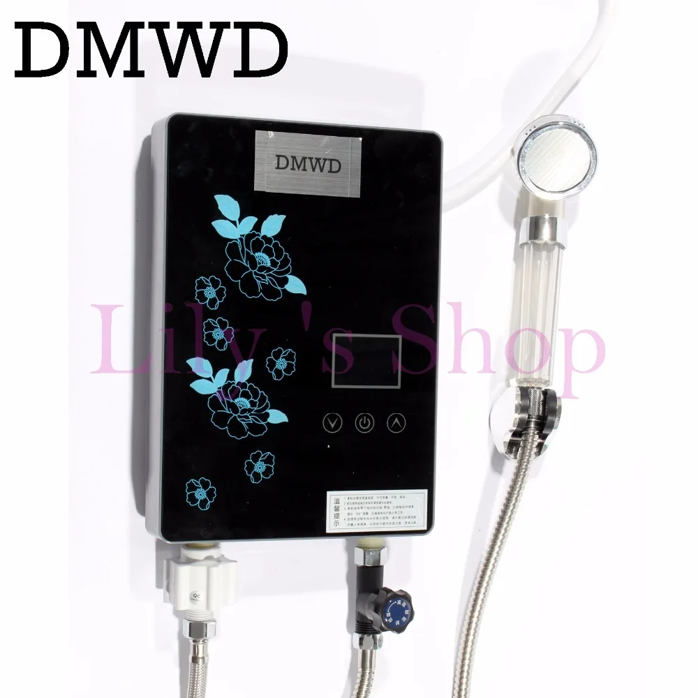 DMWD Instant Tankless Electric hot Water Heater Faucet Kitchen Instant Heating tap Shower bathroom  - 32844575480