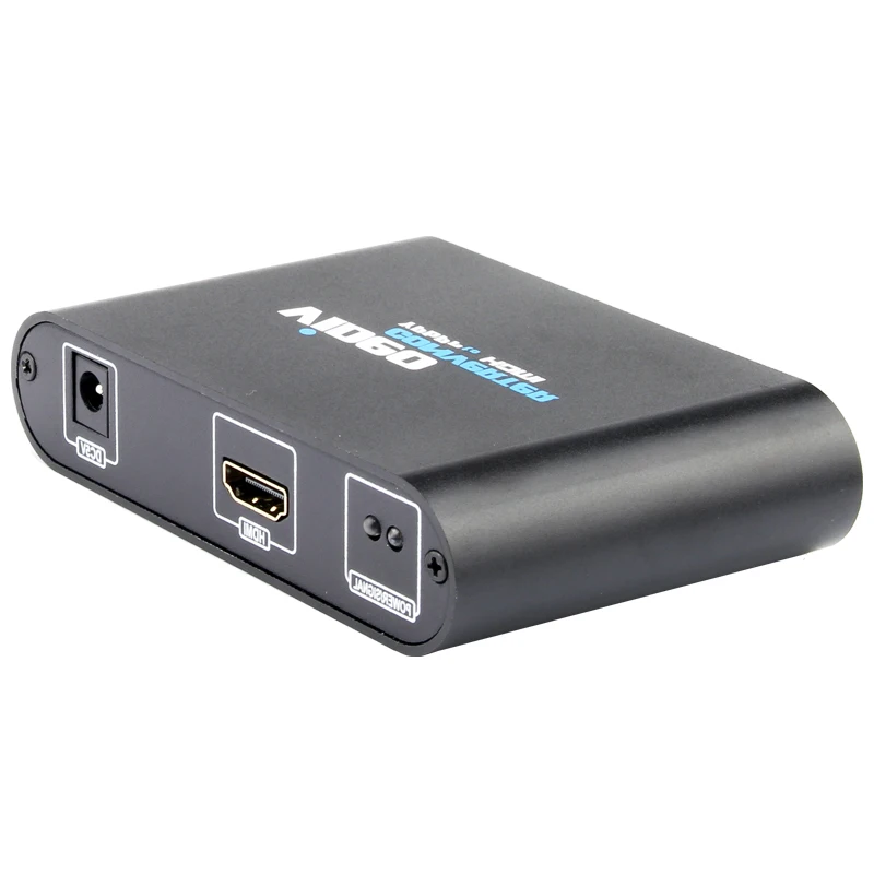 5 RCA Ypbpr к HDMI конвертер PS2 xbox WII к HDMI HDTV Видео Аудио разъем адаптер с USB кабель питания