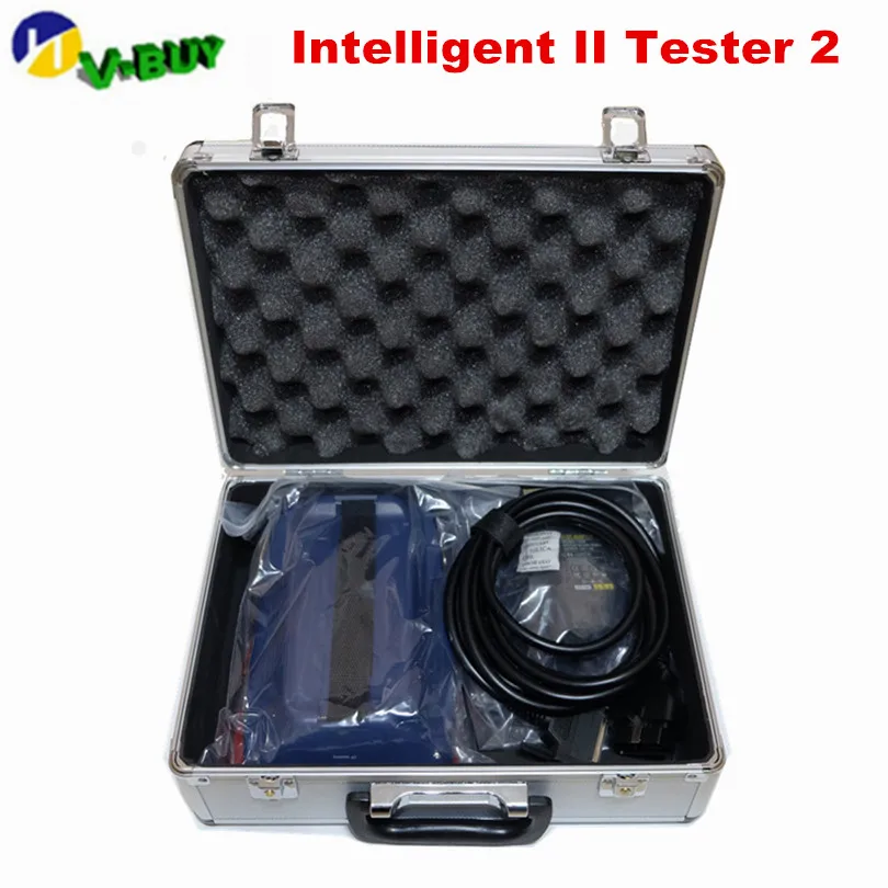 Clearance  DHL Newest Version 2017.1 IT2 Intelligent II Tester 2 OBD2 Diagnostic Scanner Tool With Multi-Langu