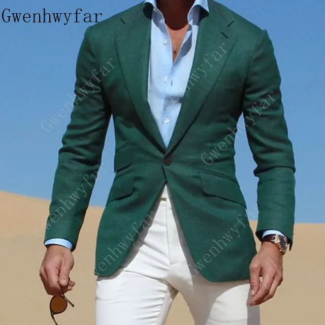 Mix-Match-Dark-Green-Jacket-suits-With-Ivory-Pants-2017-Casual-Wear-Young-Men-Suit-Fashion.jpg_640x640