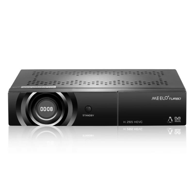 MEELO TURBO DVB-S2/C/T2 linux Спутниковый ресивер ip-телевидения H.265 1080 P FULL HD USB 2,0 High Speed Поддержка USB, WiFi сетевой обмен