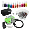 OPHIR Nail Art Tool 0.3mm Airbrush Kit with Air Compressor for Nail Art Airbrushing Stencil & Bag & Cleaning Brush Set_OP-NA001P ► Photo 3/6