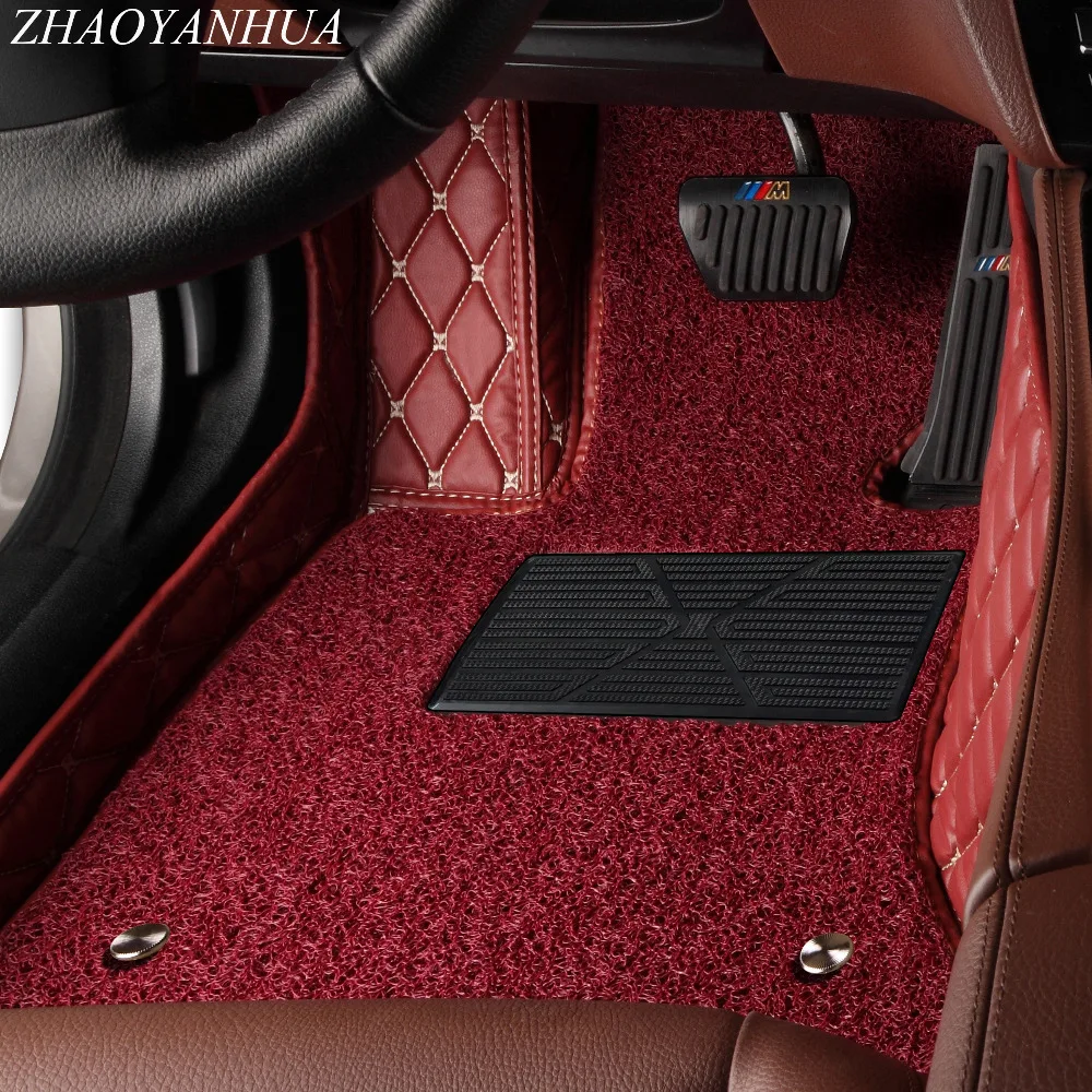 ZHAOYANHUA Car floor mats for Toyota Crown 12th 13th 14th generation 5D