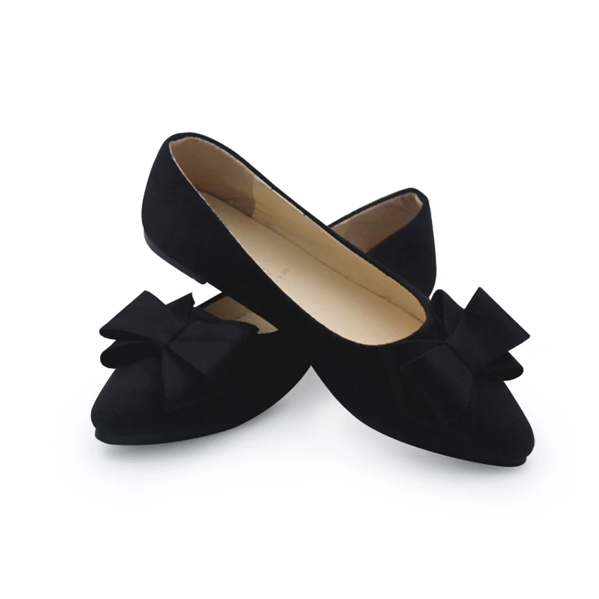 cute black flat shoes