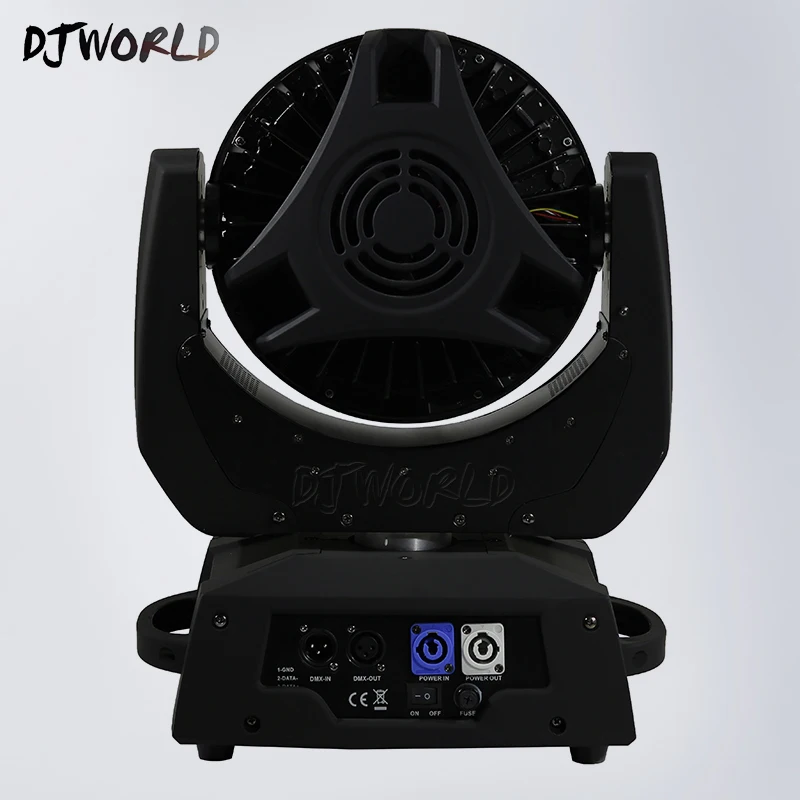 36x18 Вт RGBWA + UV 6в1 Светодиодный прожектор с изменяющейся головой DMX512 эффект
