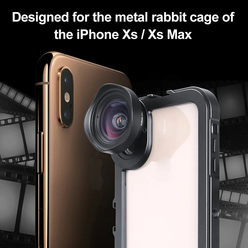 

Aluminum Rig Cage Handheld Phone Stabilizer with Cold Shoe Mounts for iPhone XS/XS Max LCC77