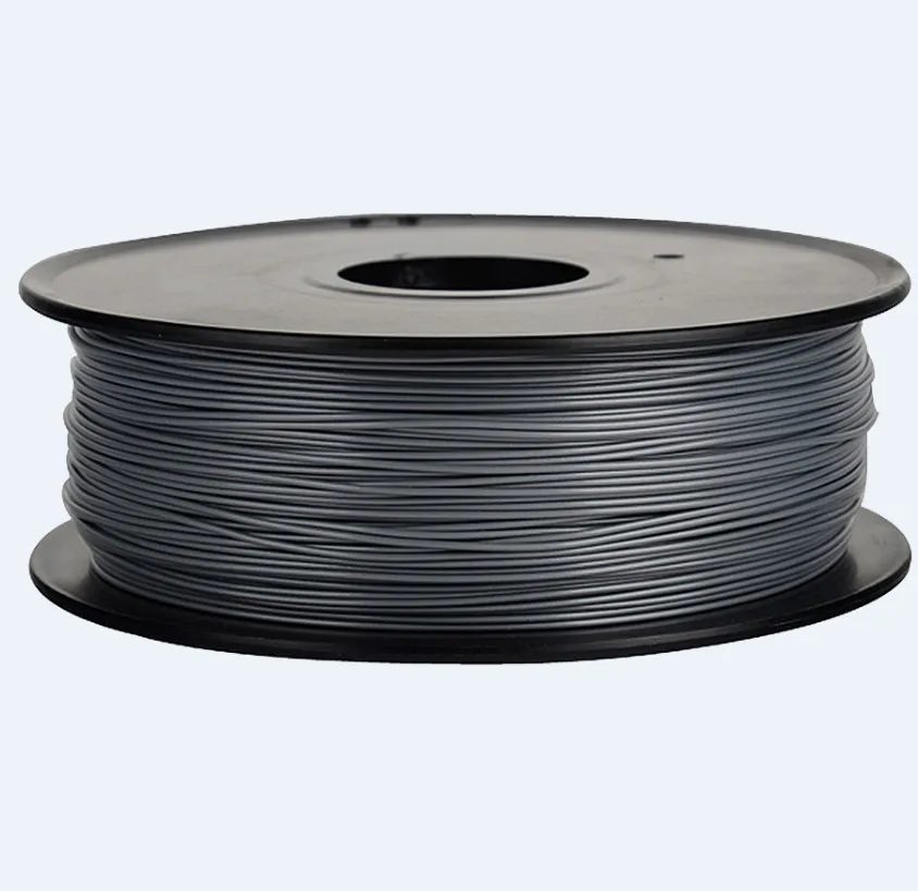 New 1.75mm PLA Filament For 3D Printer Printing Filament Materials - Цвет: 1kg Silver