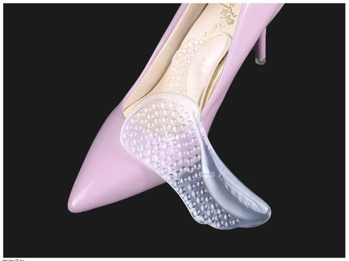

2 pair women high heel massage Insole shoe Forefoot Gel Cushion Insert Foot Pad