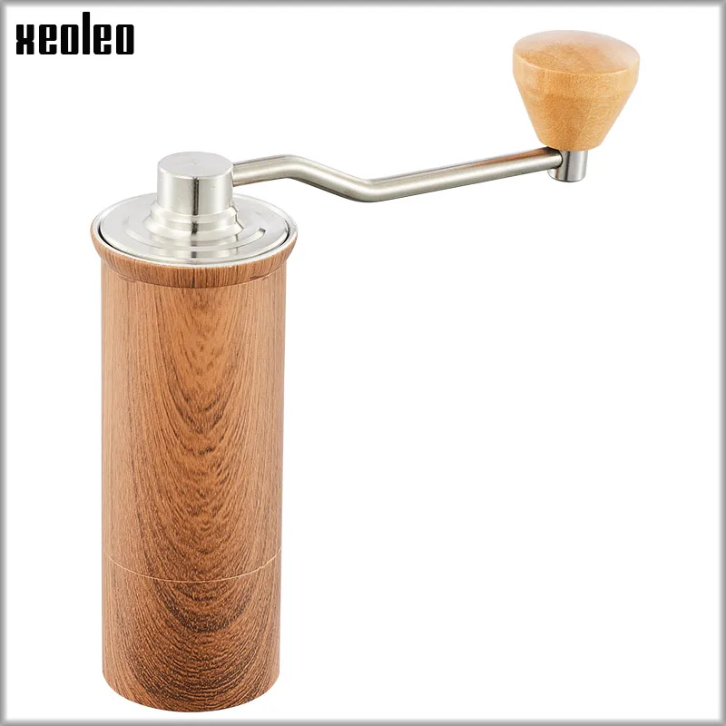 XEOLEO Manual Coffee grinder 45MM Aluminum Coffee miller Black/Brown/Silver/Gold 15g Mini Portable Coffee milling machine XEOLEO Manual Coffee grinder 45MM Aluminum Coffee miller Black/Brown/Silver/Gold 15g Mini Portable Coffee milling machine