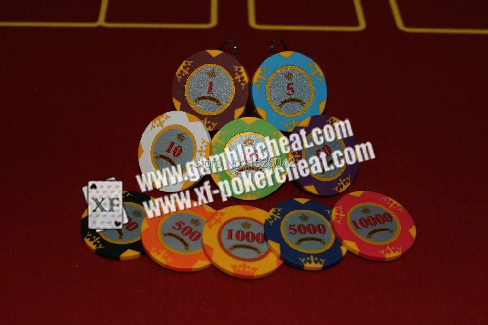 The Newest 14 Grams Crown Clay Poker ChipBargaining Chipin Texas