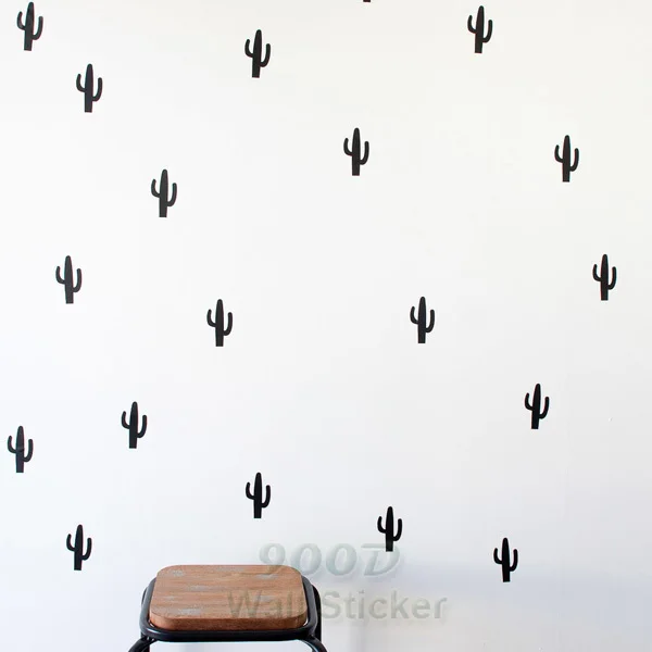 cartoon little cactus wall sticker removable home cartoon little cactus wall sticker removable home