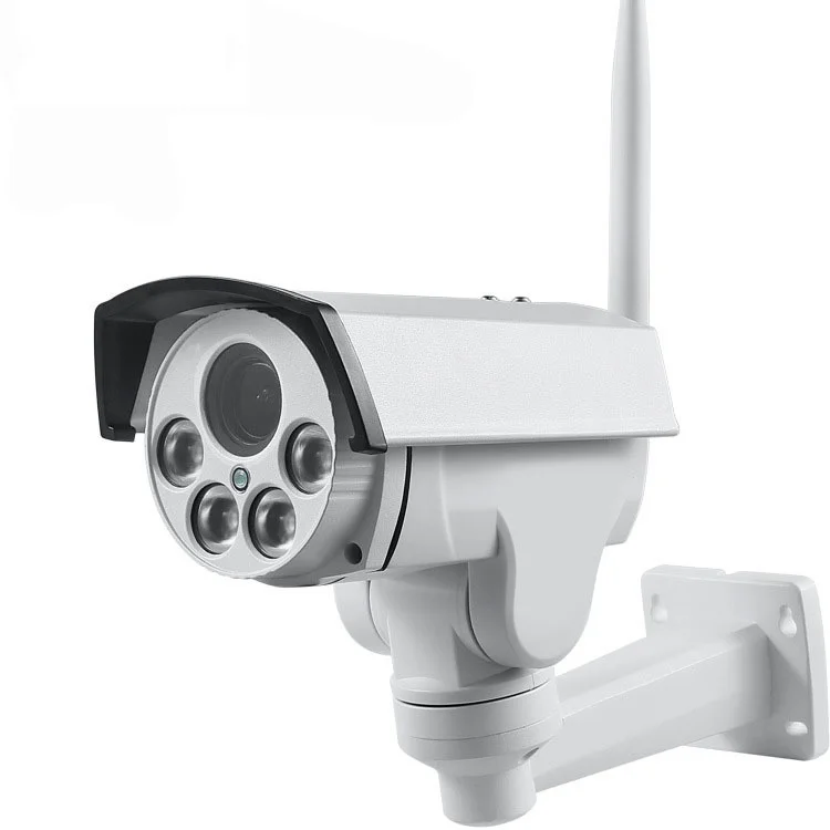 IP камера SmartYIBA1080P HD PTZ купольная с поддержкой 4G SIM SD карты Wi Fi|Камеры