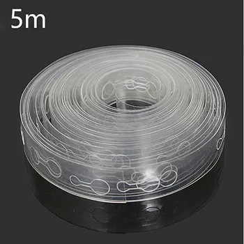 

1pcs 5M Balloon Accessories PVC Plastic Balloon Chain Balloons Clip Rubber For Wedding Party Happy Birthday Backdrop Decorations
