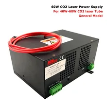 MCWlaser Вт 60 Вт CO2 лазерный блок питания для гравер резки В 110 В
