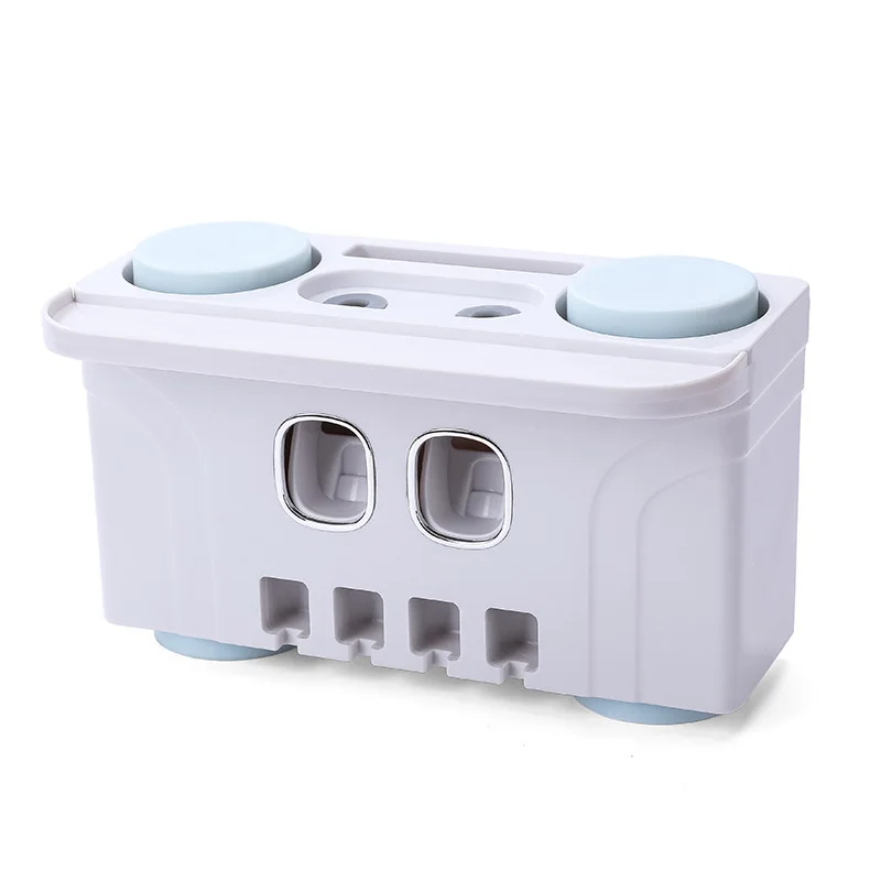 Bathroom Accessories Set Lazy Automatic Toothpaste Dispenser Toothbrush Holder with Cup Kits Child Kids Toothpaste Squeezer3