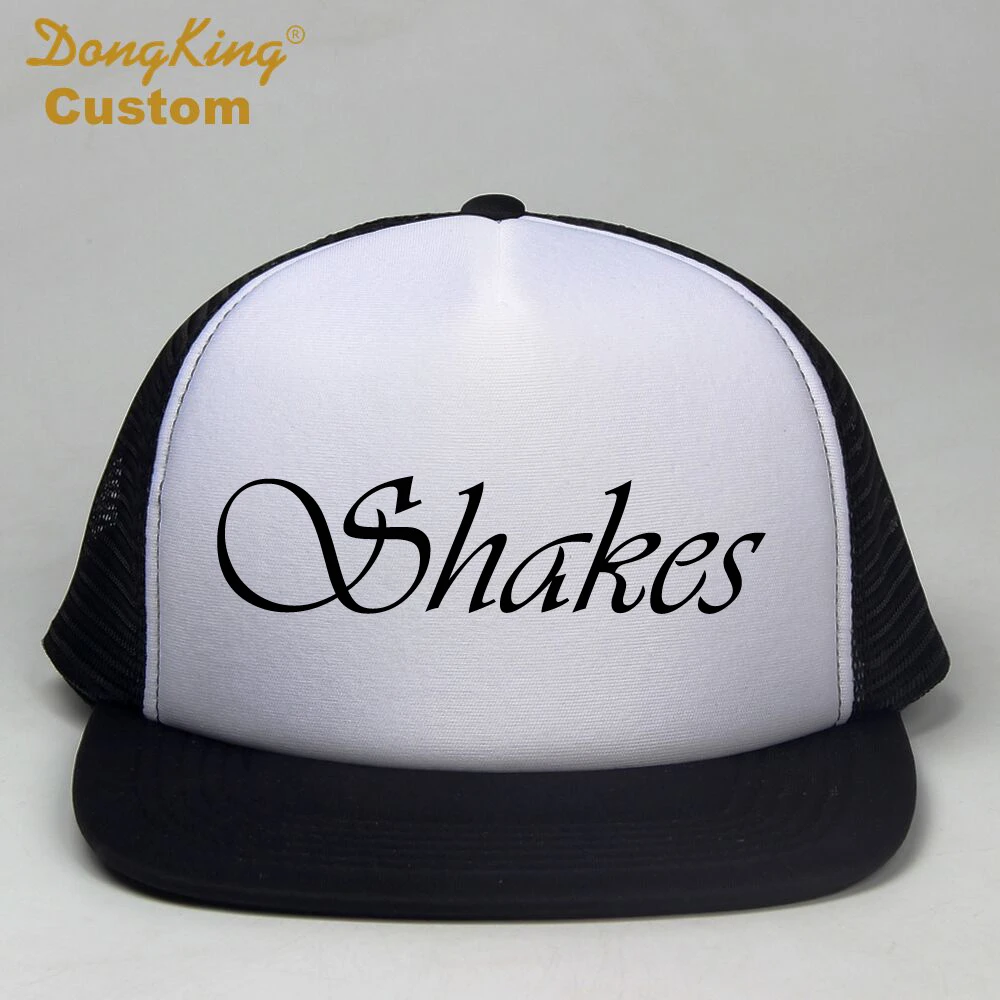 Dongkingファッション振る帽子女性の男性の夏黒 白メッシュキャップ大人男性トラック運転手キャップ調整可能なヒップホップスナップバック帽子 Men S Baseball Caps Aliexpress