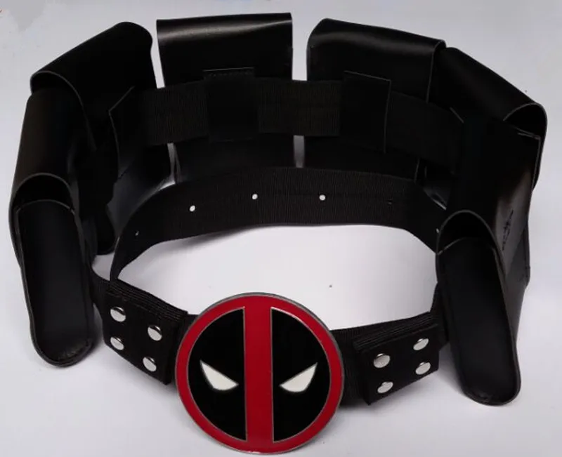 New Deadpool X Men Superhero metal Belt Accessories Costume Cosplay