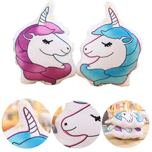 50*30 см мультфильм животных Единорог плюшевая мягкая подушка детская компоновка пони украшение ребенок спящий Успокаивающая Мягкая кукла