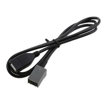 

USB Aux Female Cable Adapter For Honda Civic Jazz Fit CR-V Accord Odyssey