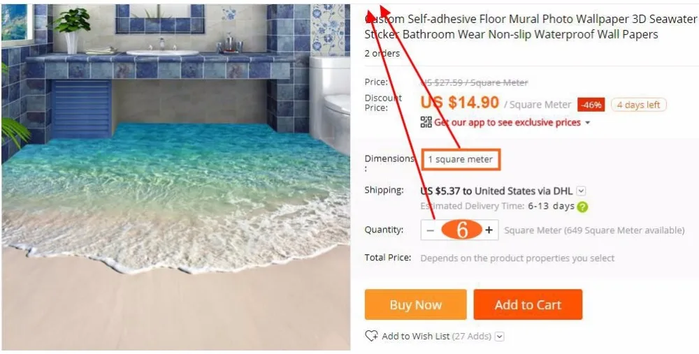 mundo subaquático golfinhos 3d piso azulejos murais