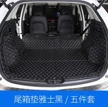 

Car PU 3D stereo all-enclosed trunk mat For Mazda CX-5 2017 2018 Second generation Car styling