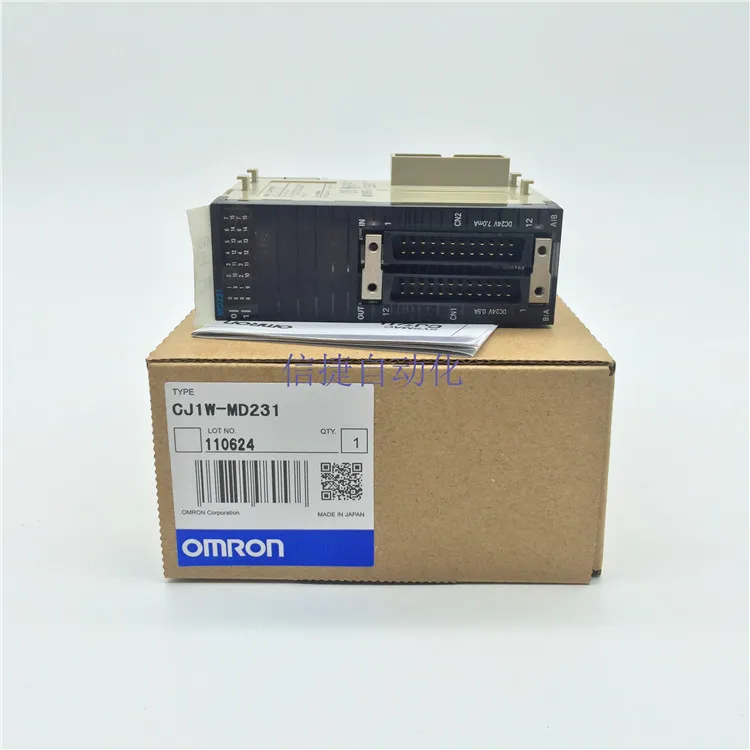 

NEW OM RON CJ1W-MD231 PLC CJ1WMD231 I/O 16 point 250VAC/24VDC