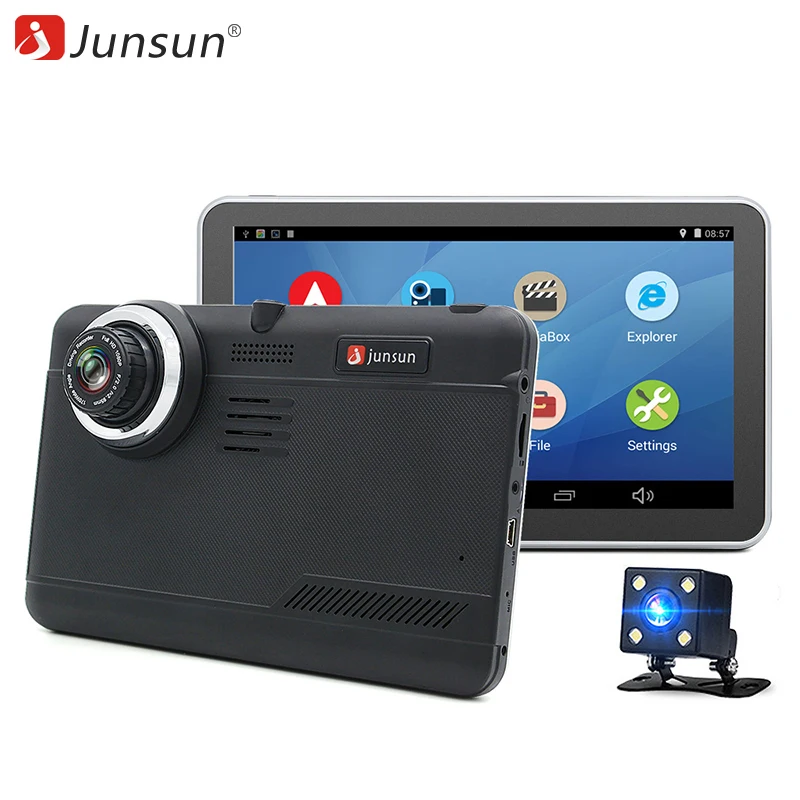 Junsun 7 &quotAndroid gps-навигации 16 ГБ с камерой заднего вида Автомобильные