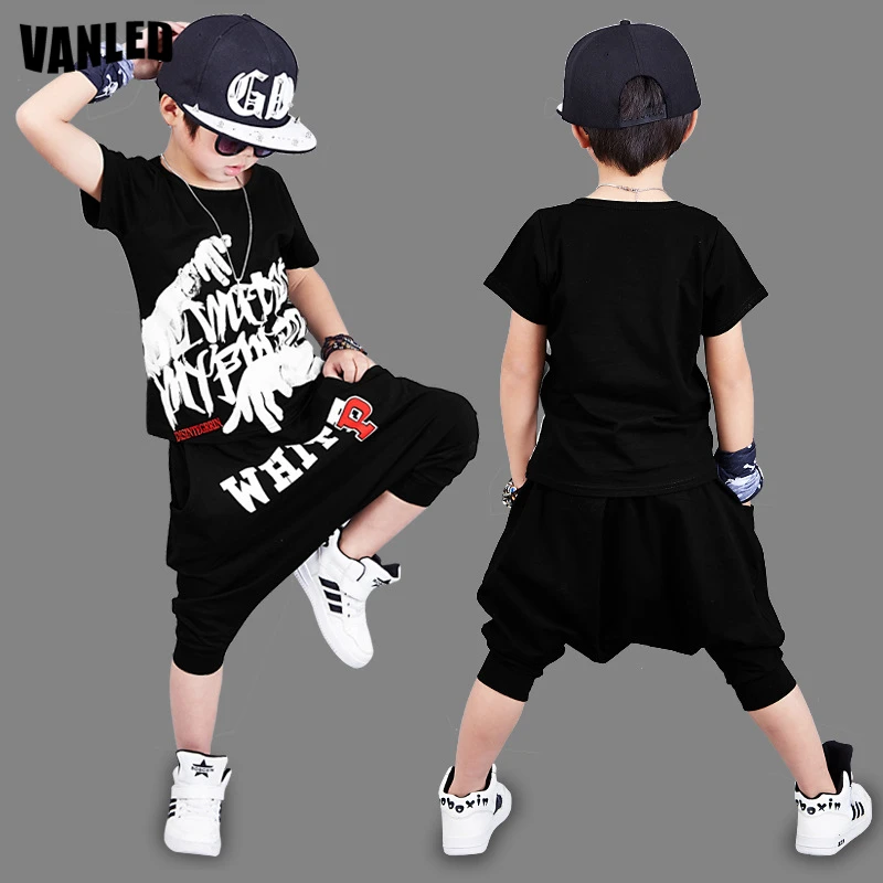 Buy VANLED Hip Hop Street Dance Boys Clothing Set 4