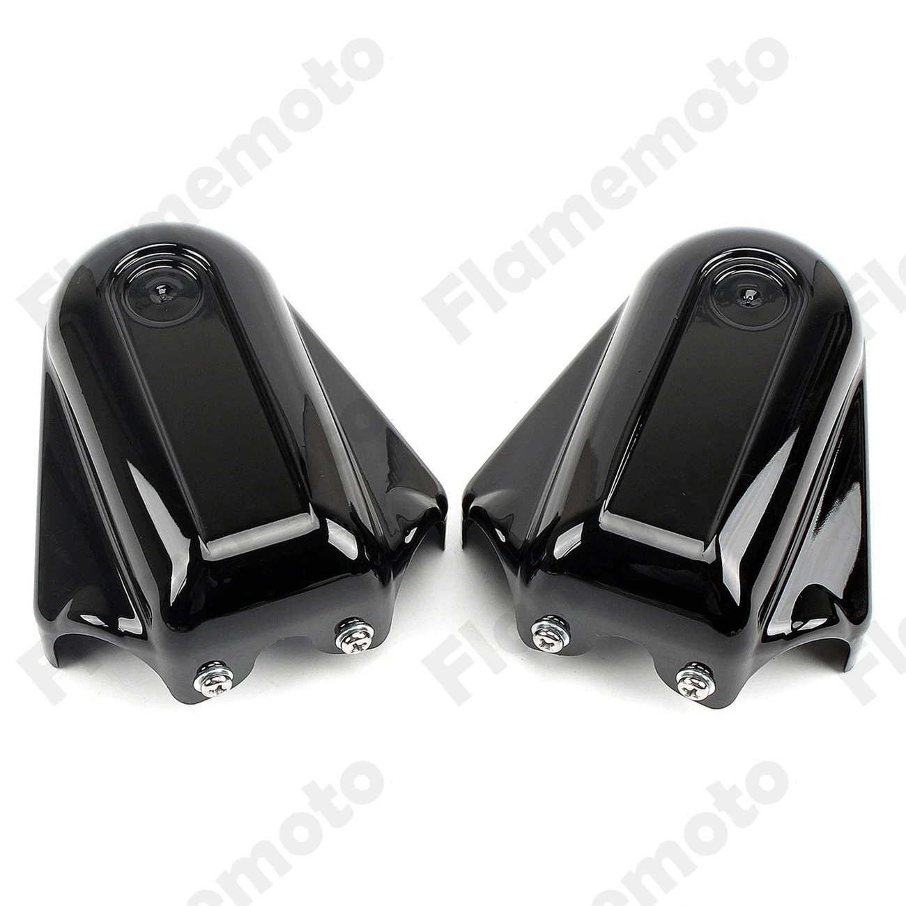 

Motorcycle Parts Bar Shield Rear Wheel Axle Covers Swingarm Cap Kit For Harley Softail FXS FLSTC 2008-2017 Up Black
