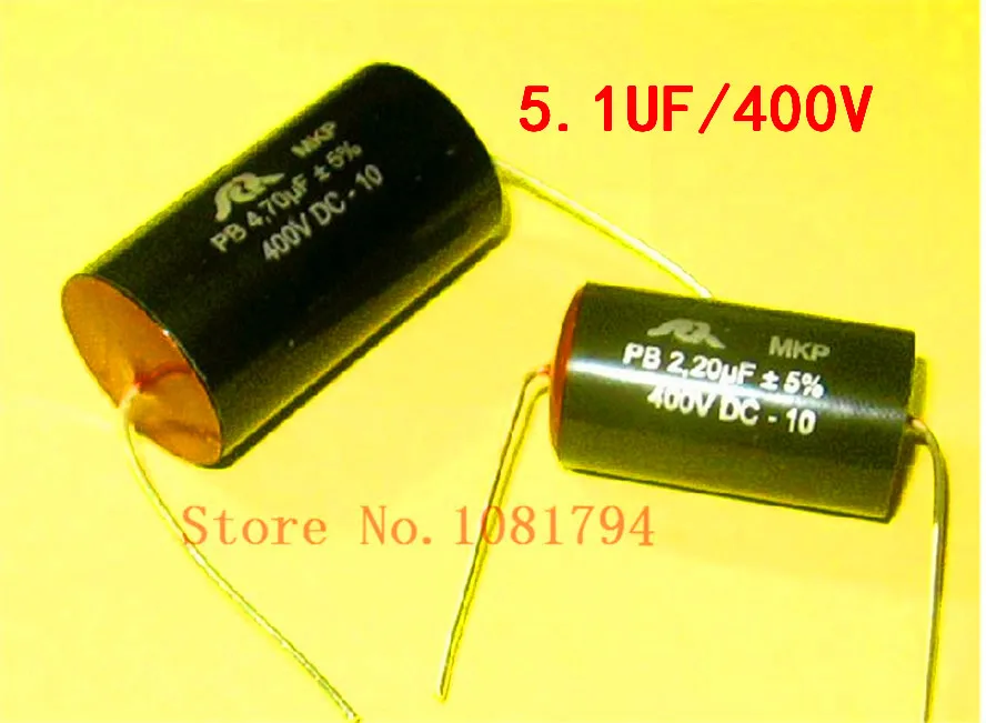 Suren capacitance Promise polypropylene MKP capacitors 5.1uf 515 5100nf 400v Frequency division input | Электронные компоненты