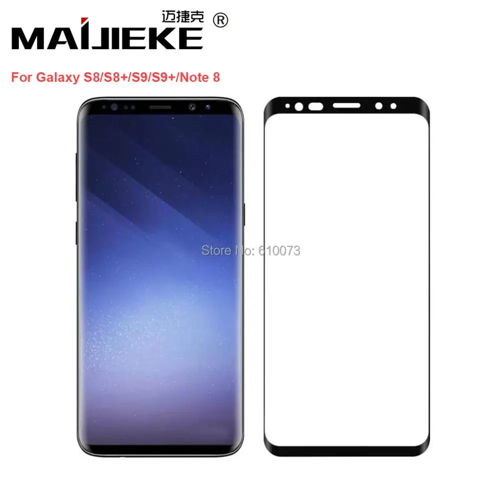 5 XMAIJIEKE для Galaxy S9 3D Полный Клей закаленное Стекло для samsung Galaxy S8 S9 плюс Примечание 8 протектор фильм