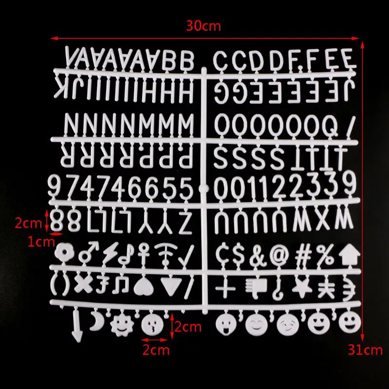 Персонажи для доски с буквами из фетра 304 шт. цифры для доски со сменными буквами