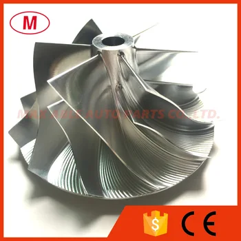 

RHC6 51.19/70.00mm 6+6 blades High Performance Design Turbo Aluminum 2618/Milling compressor wheel/Turbo billet compressor wheel