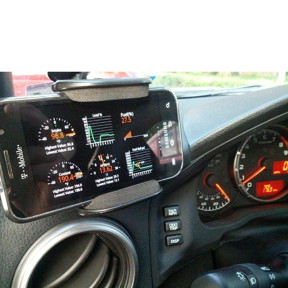 ELM327 OBD2 автомобильный считыватель кодов Сканер OBDII подключается через WiFi для