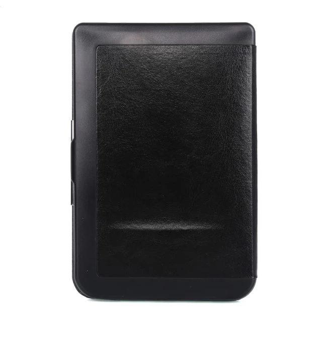 Ультратонкий защитный чехол из искусственной кожи для pocketbook touch lux 3 Рубиновый