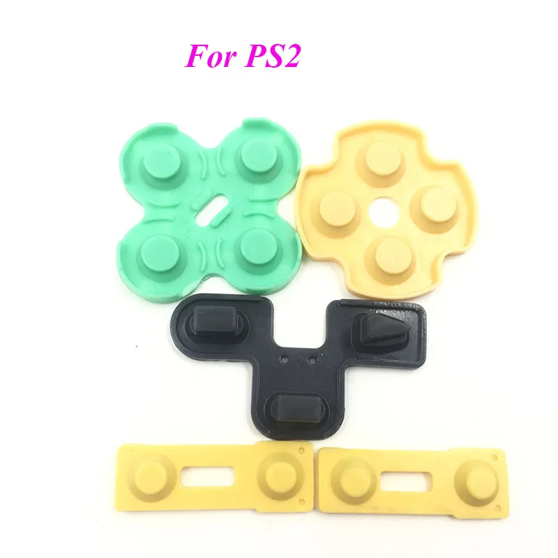 

30sets For Playstation 2 Controller Button Replacement Kit For PS2 R1 R2 L1 L2 D Pad ABXY Rubber Buttons