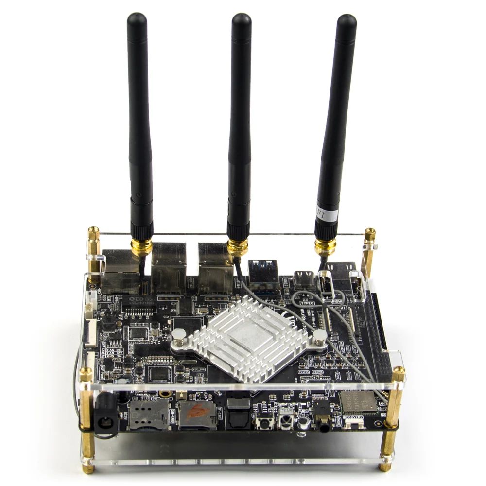 Mecool vs rk3399 DIY mali t860 ТВ коробка Телевизионные приставки супер развитию 4 К 10bit vp9 Android