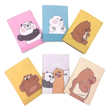 

The Three Bears Card Holder Multi-function Bag Cover on the passport Holder Protector Wallet Business Card Passport Cover