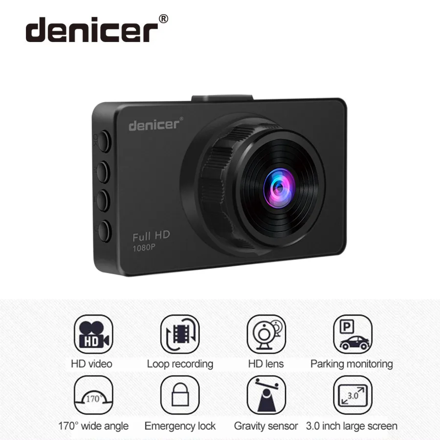  2019 Hot Car DVR HDMI Dashcam Full HD 1920*1080P DVRs Car Camera Night Vision Clear Shooting Parkin