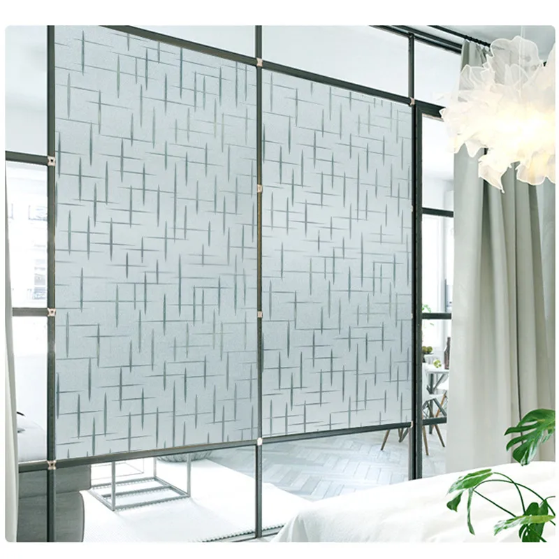 

Privacy Self Adhesive Glass Window Film Window Sticker Static Home Decor Frosted PVC Office Bathroom Bedroom Wide 45 60 90cm