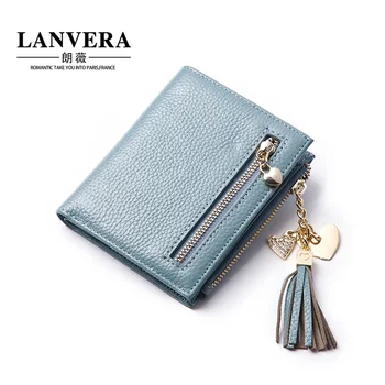 

Good Quality Brand Leather Women's Purse Folding Short Woman Wallet Small Women Purse For Coins Ladies Card Holder