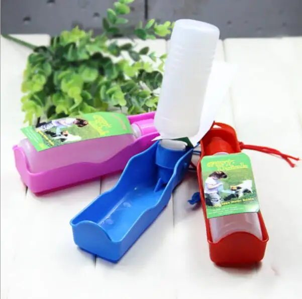 500ML Outdoor Portable Dog Automatic Feeders Pet drinking Feeding