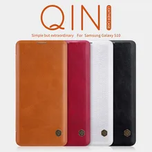 Funda Nillkin ffor Samsung galaxy S10 con tapa de 6,1 pulgadas de cuero PU funda para Samsung galaxy s10 en funda billetera vintage de lujo