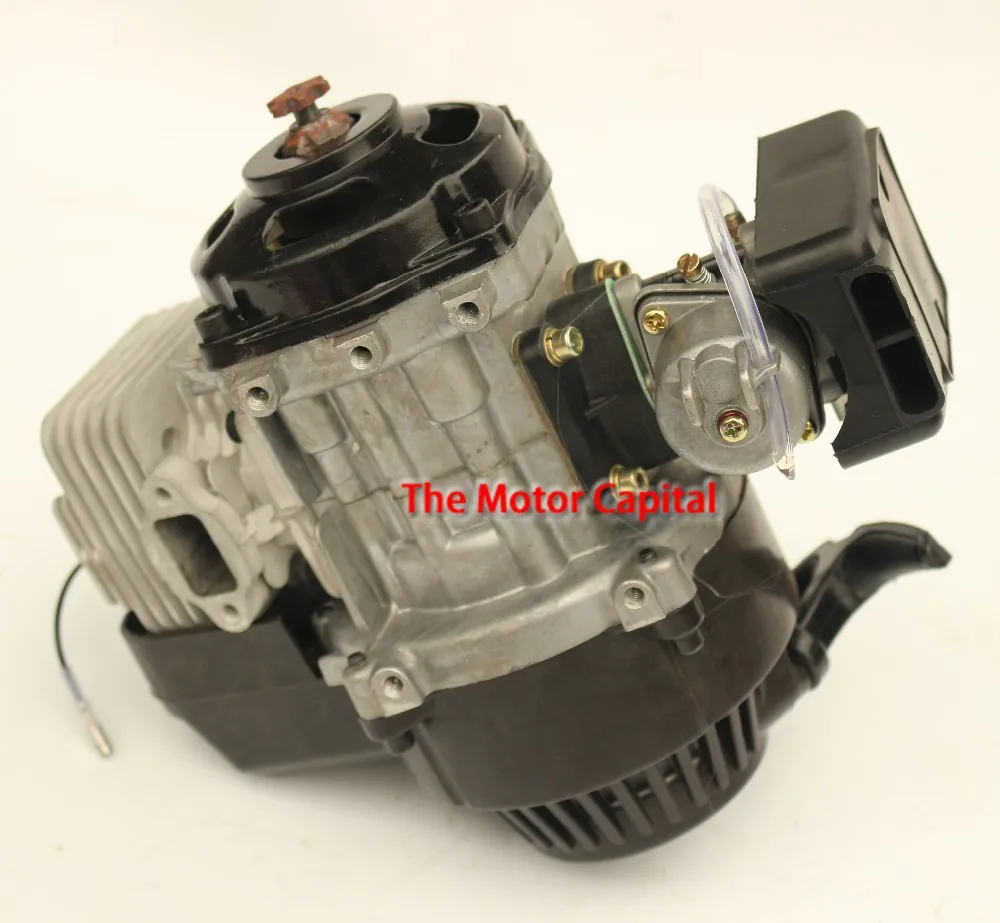 

6 teeth 43cc 47cc 49cc 2 STROKE ENGINE+throttle cable comp MOTOR MINI QUAD ROCKET POCKET BIKE mini quad for t8f chain