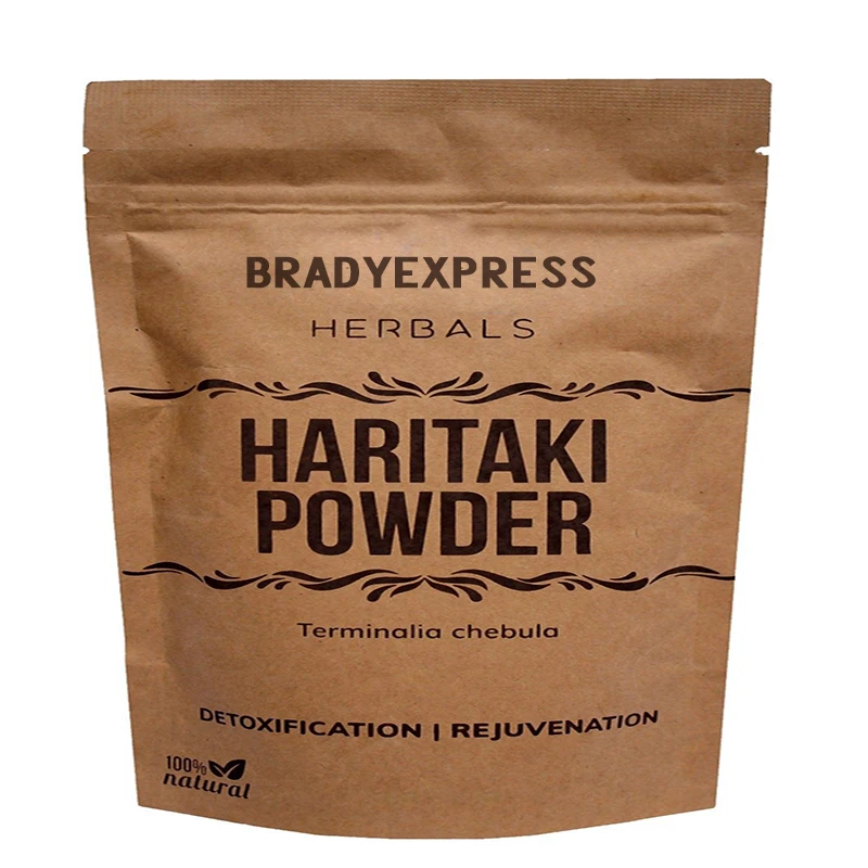 Herbals Haritaki Powder - 100% чистый органический миробалан Harde премиум качества Бесплатная