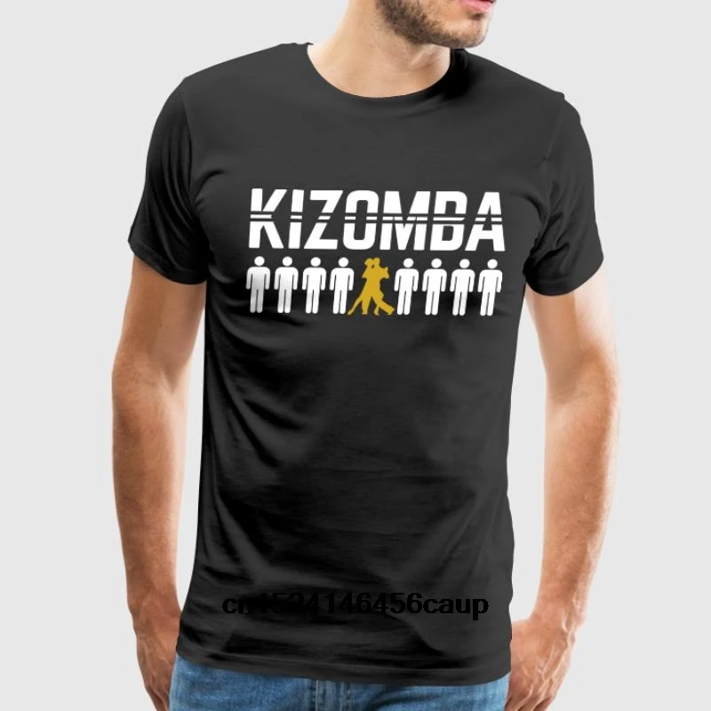 

100% Cotton O-neck Custom Printed Men T shirt Kizomba people Women T-Shirt