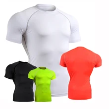 Высококачественная брендовая нательная одежда для йоги базовый слой Простая белая футболка простой дизайн дышащая простая футболка