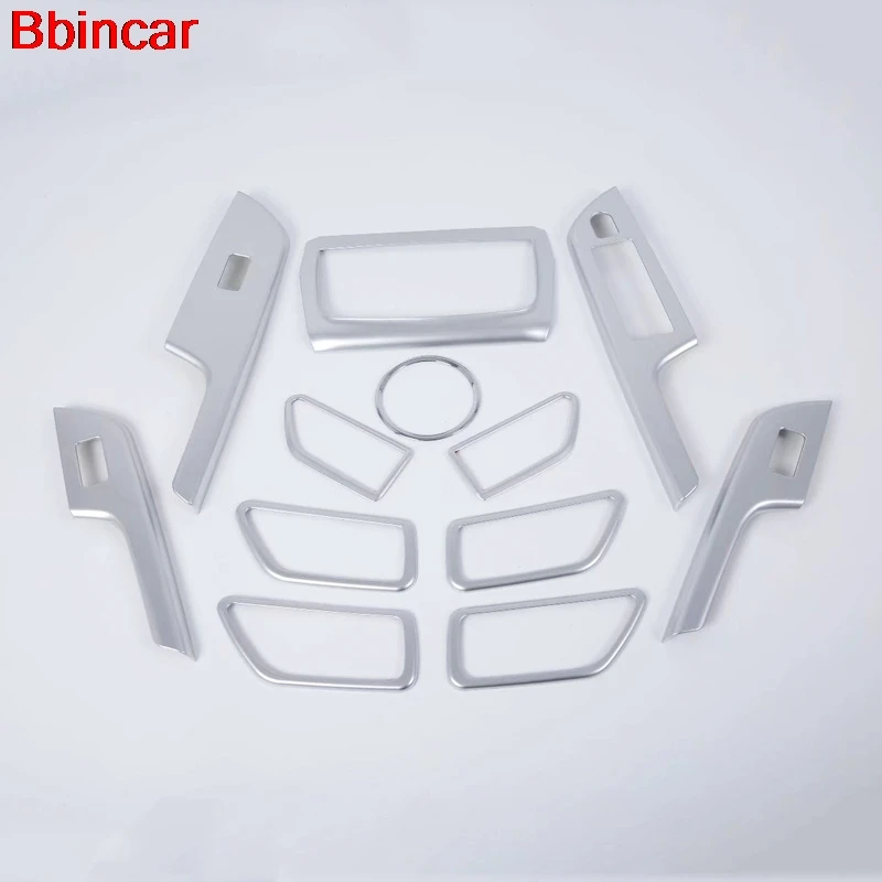 

Bbincar ABS Inner Window Shift Armrest Panel+Door Handle Catch Cover Trim+Air Vent Outlet 12Pcs For Suzuki Swift 2017 2018 2019